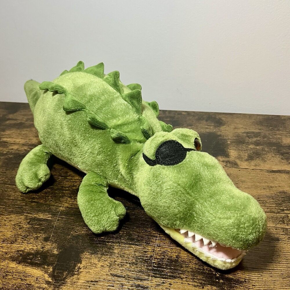 Legoland Pirate Alligator Crocodile Plush Eye Patch Stuffed Animal Rare